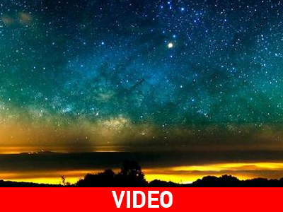 Βιντεοσκοπούσε τον ουρανό για επτά ημέρες – Εικόνες που κόβουν την ανάσα